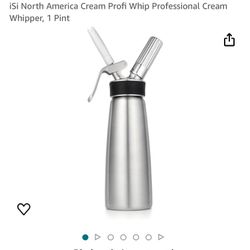 iSi North America Cream Profi Whip Professional Cream Whipper, 1 Pint