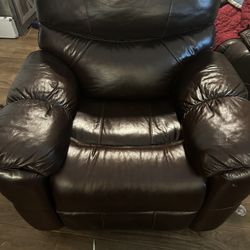 Leather Couch Set