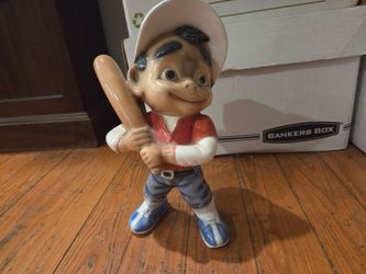 Baseball Boy Figurine