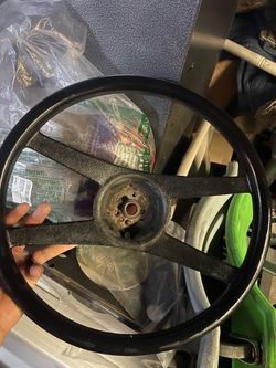 Steering wheel no center cap