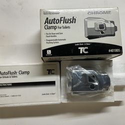 RUBBERMAID-TC Auto Flush Clamp On Courtesy Flush For Toilet Fits Sloan & Zurn