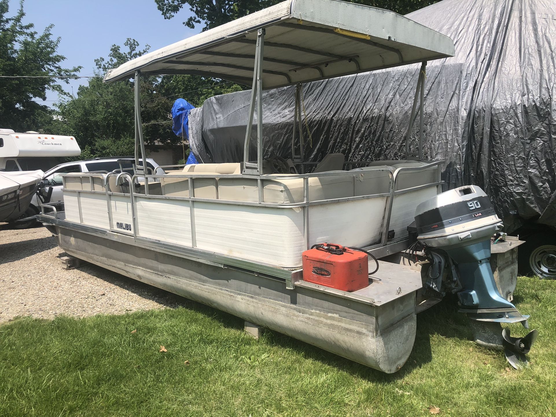24’ Pontoon Boat For Sale In Antioch Il