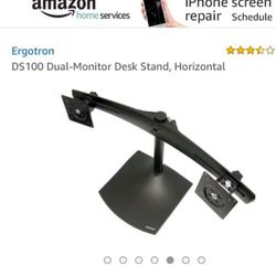 Ergotron dual monitor stand - fits all monitor brands