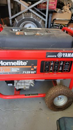 Homelite Generator 5,700 watts