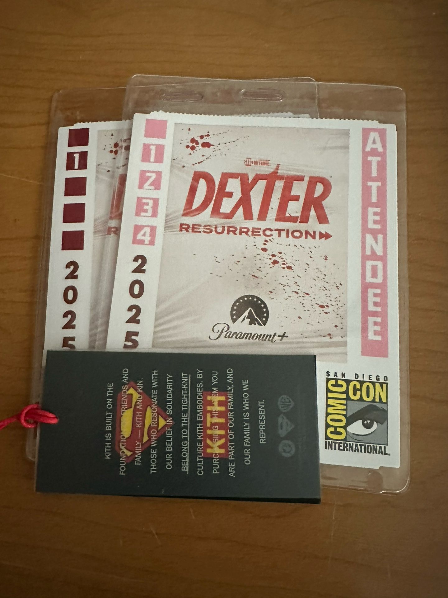 2025 Comic Con Badges, Male + Female