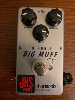 Electro Harmonix Triangle Big Muff JHS Illuminati Mod Awesome! for
