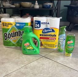 Gain, Bounty, Febreze