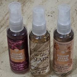 Bath and Body Works Sanitizer Sprays