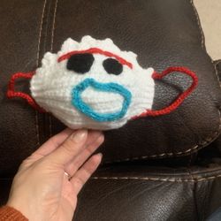 Forky knitted Mask