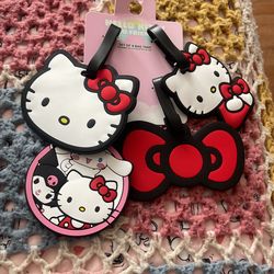 Hello Kitty Luggage Tags Brand New 