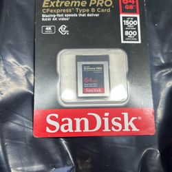 Extreme Pro CFExpress type B card