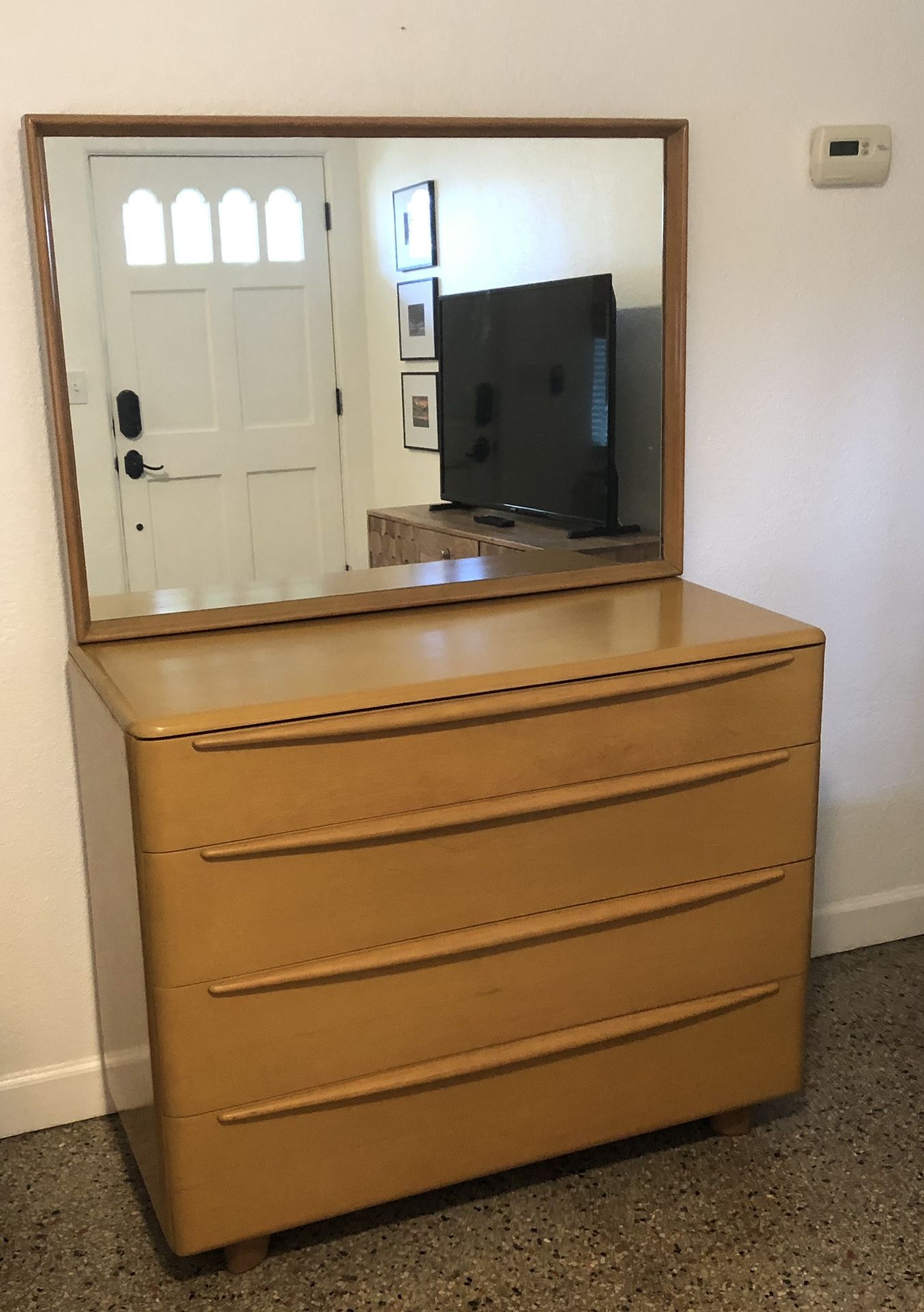 Heywood wakefield dresser with mirror deals