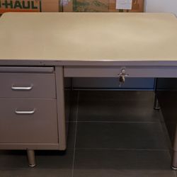 1940s Steelcase Tanker Desk