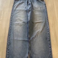 Vintage Y2K 2001 Levis SilverTab Oversized Fit Sz 38x32 Fits 38x31