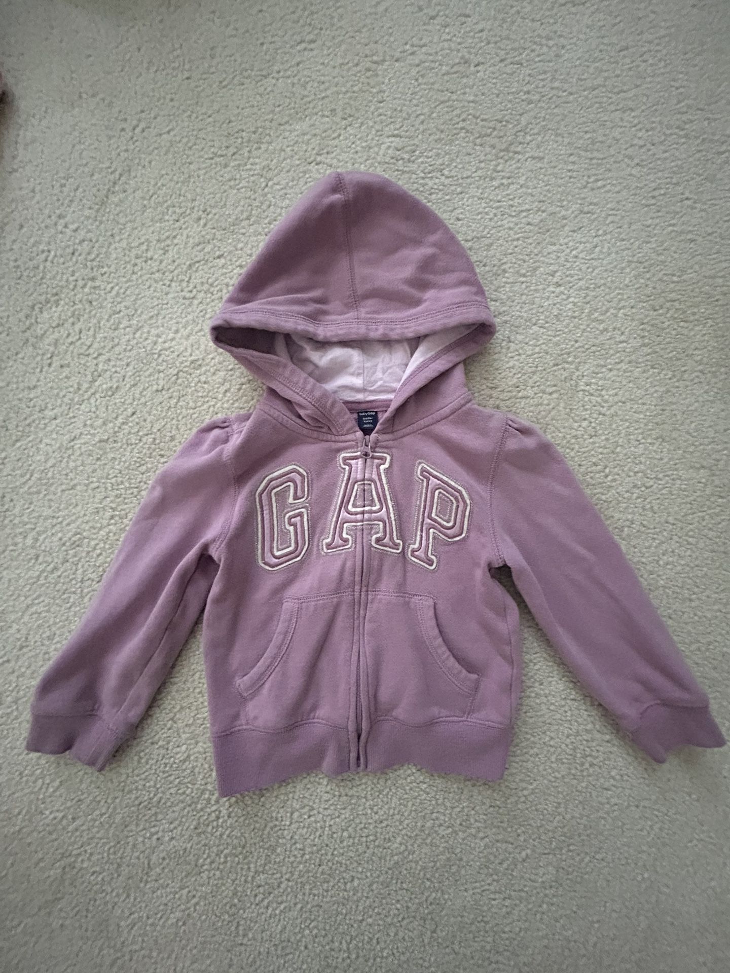 Size 3T Gap Toddler Girl Jacket with Hoodie