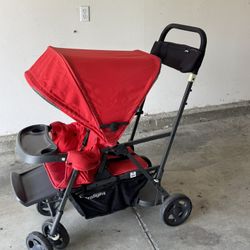 Joovy Caboose Ultralight Sit And Stand Double Stroller