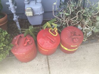 Gas cans,