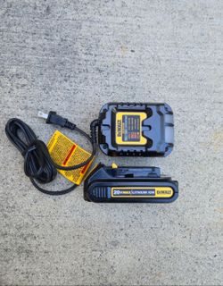 Dewalt 20v Battery And Charger Brand New