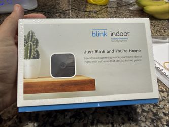 Blink indoor camera system 1 camera and 1 sinc module