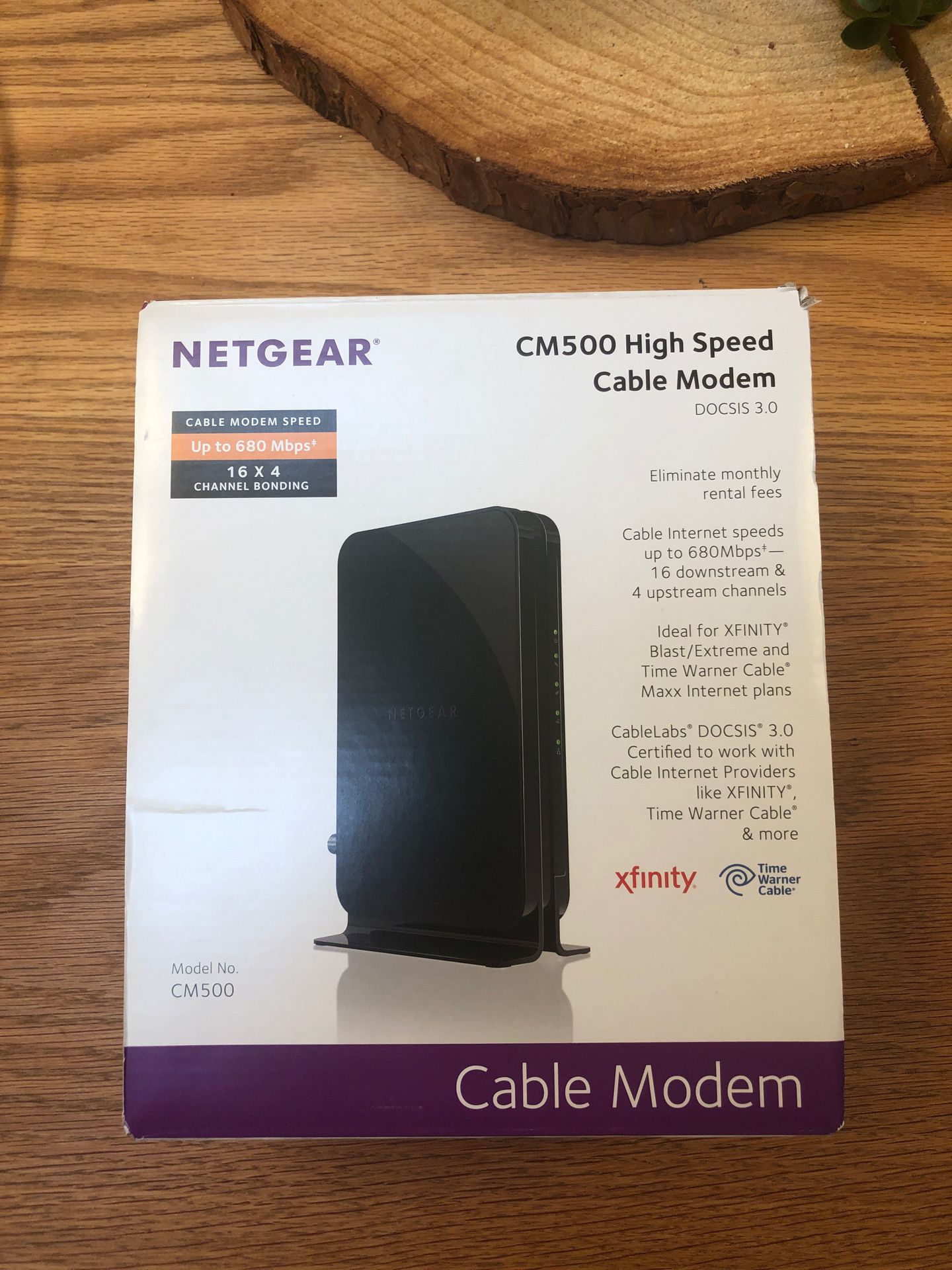 Netgear CM500 high speed Modem