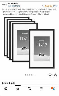 9 - 11x17 inch Picture Wall Hanging Frames