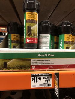 Rotor sprinkler orbit