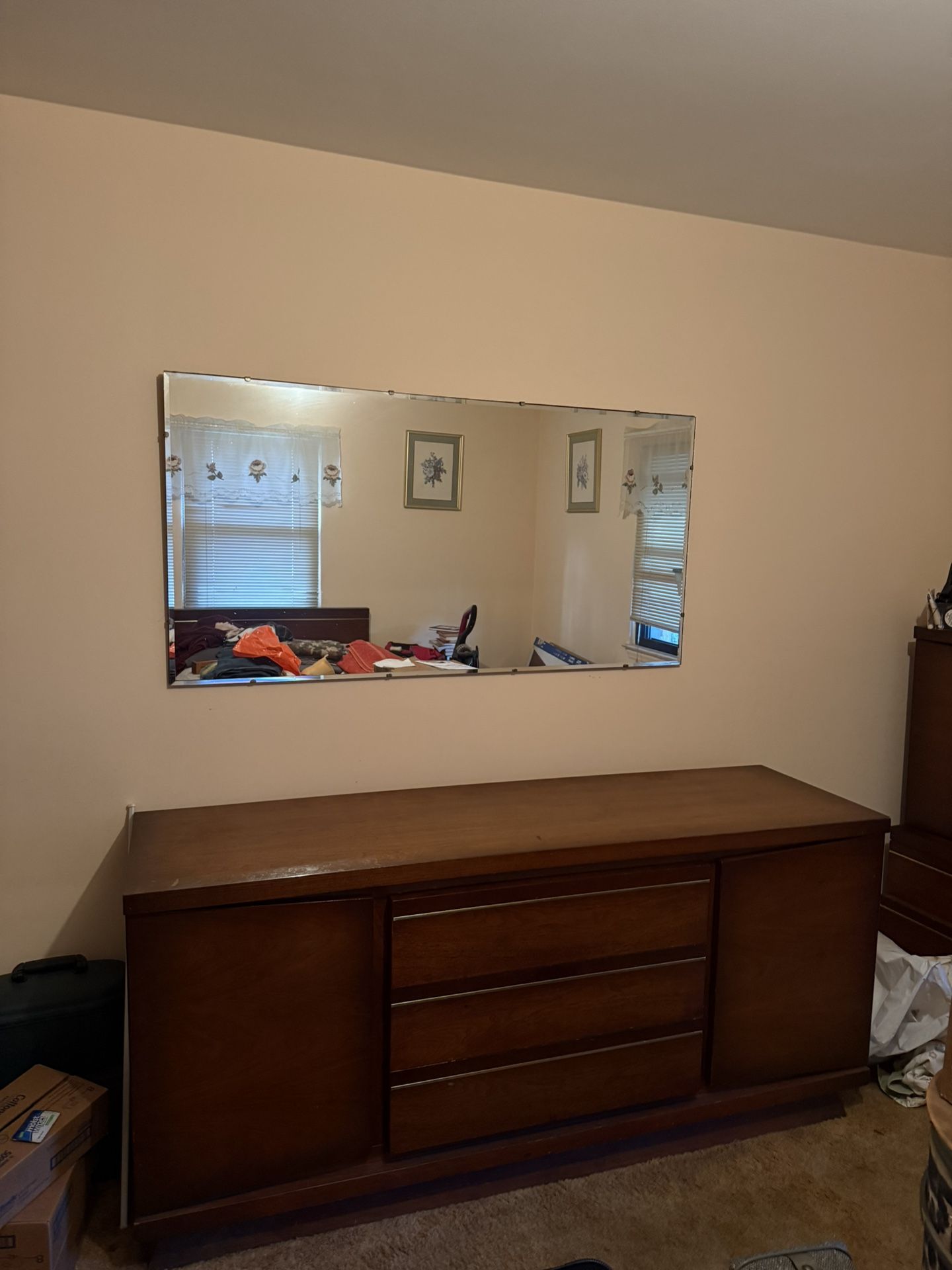 Midcentury Bedroom Set Wood