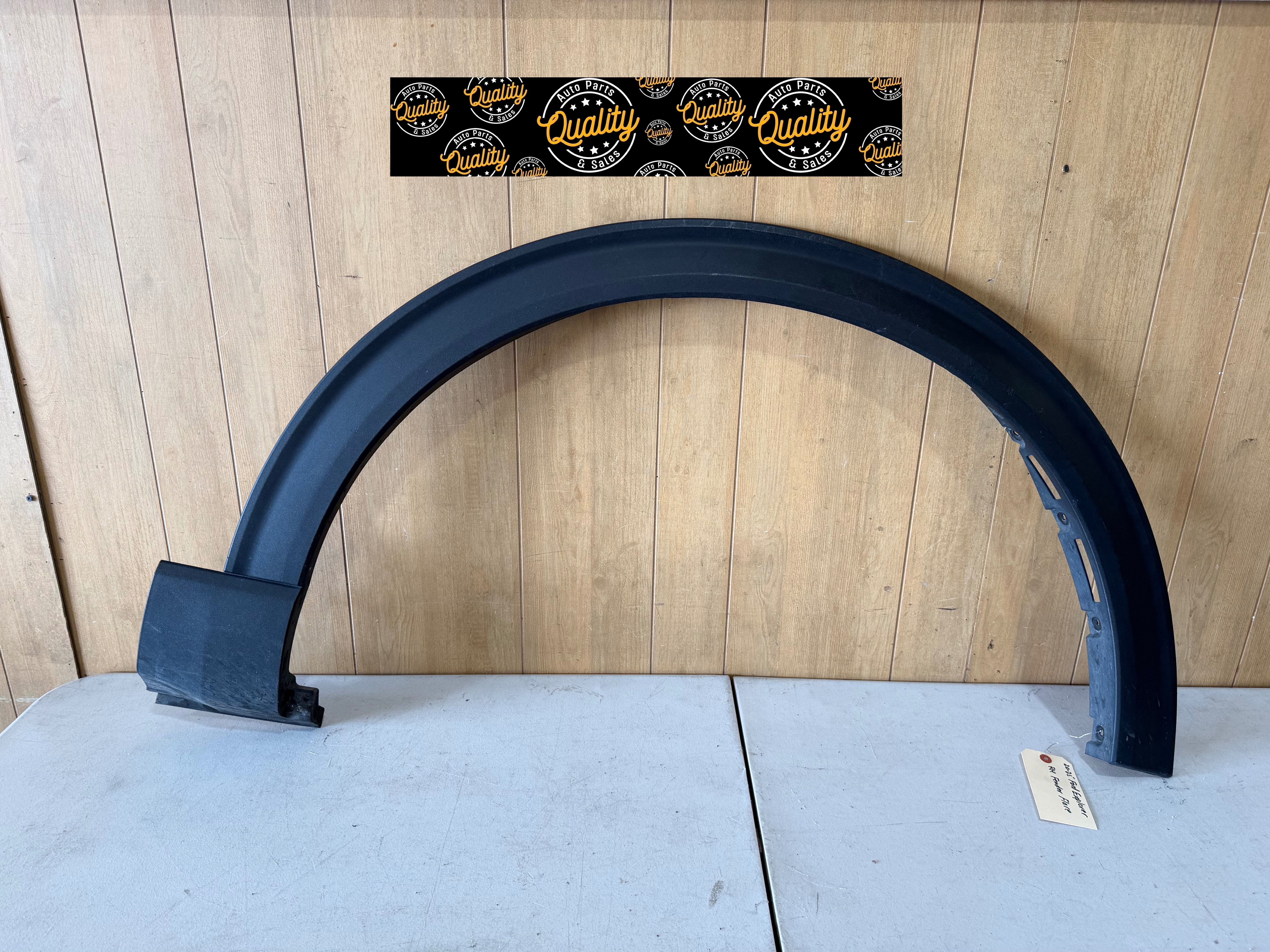 2020 2021 2022 2023 2024 2025 Ford Explorer Passenger Side Right Side Fender Flare
