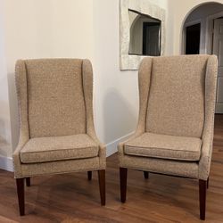 2 Beautiful Wingback Chairs
