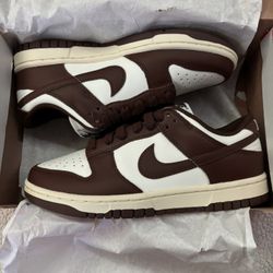 Cacao Brown Dunks Size 6.5w/5y
