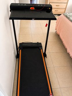 Under Desk Treadmill with Work Surface