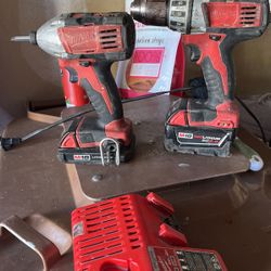 Milwaukee cardless drill impact gun