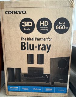 Onkyo 660W 5.1 Surround sound stereo system - HT-S3400B