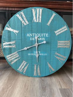 Large Decorative Wall Clock