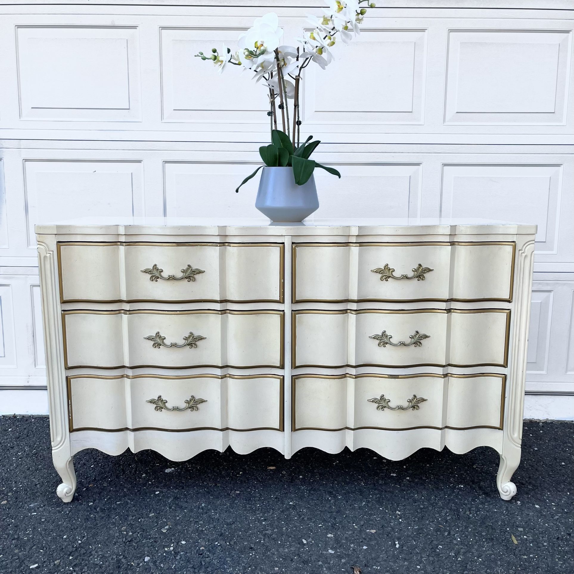 French Provincial Dresser White