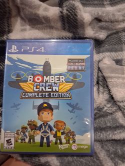 Sealed PS4 Bomber crew complete edition