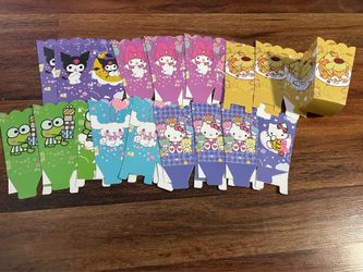 15 Sanrio character party treat  boxes