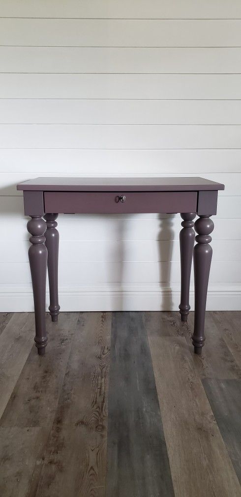 Ikea Isala Laptop / Vanity Table - Lilac
