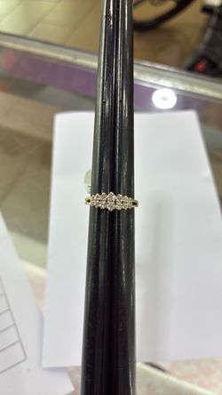 14k cluster ring diamonds