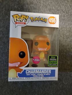 Funko Pop! Vinyl: Pokémon - Charmander (Flocked) - Emerald City Comic Con 455
