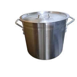 Crestware 20 Quart Stainless Steele Stock Pot