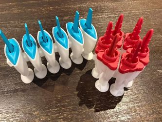 Cuisipro snap-fit rocket pop and sailboat popsicle molds
