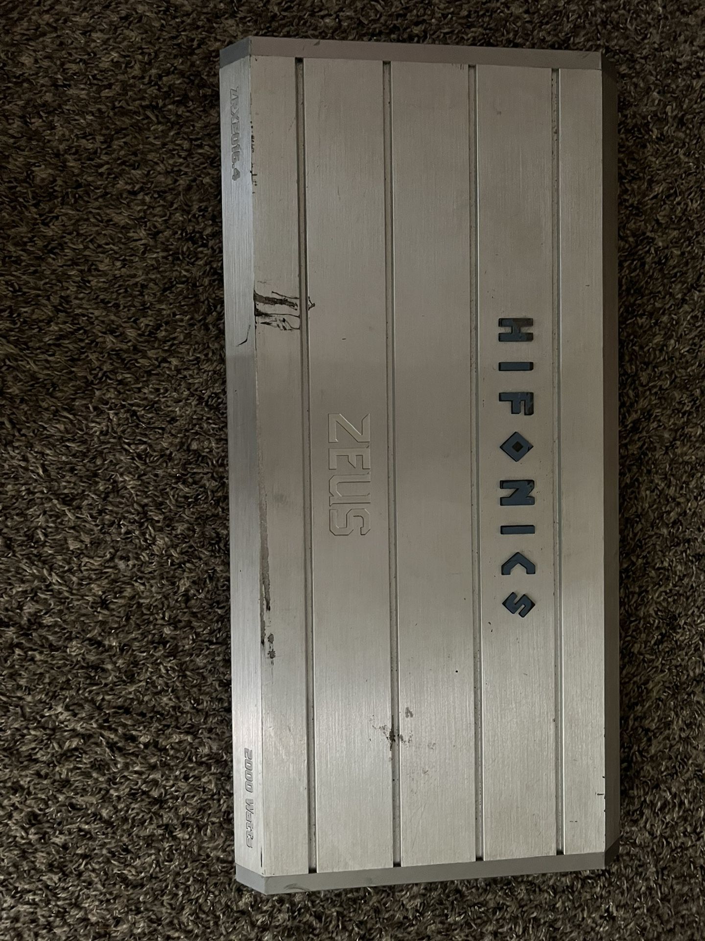 hifonics zeus 2000 watt amplifier