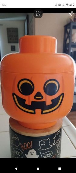 Storage Head – Small, Pumpkin