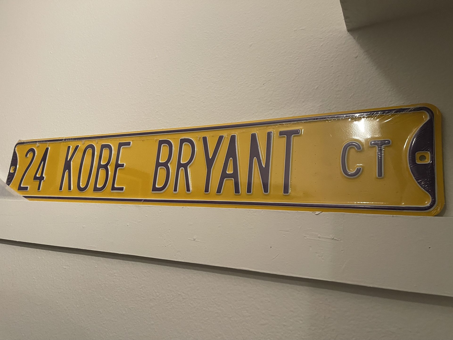 24 Kobe Bryant Street Sign