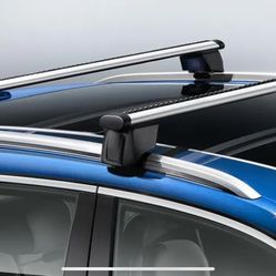 New Audi Genuine Accessories Roof Rack Rails Cross carrier Bars Brand New Silver Aluminum  Fits Audi Q5 and SQ5 years 2018 2019 2020 2021 2022 2023 OE