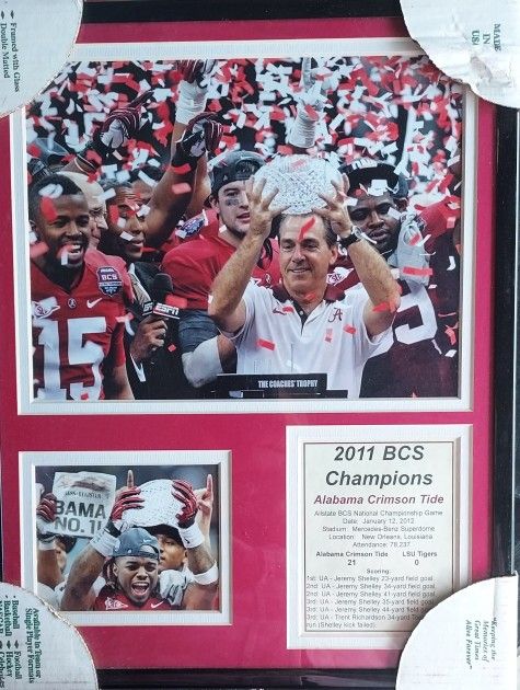 Legends Never Die  Alabama 2011 National Championship Collage 