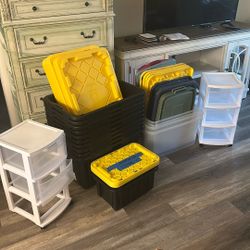 Storage Bins And Containers
