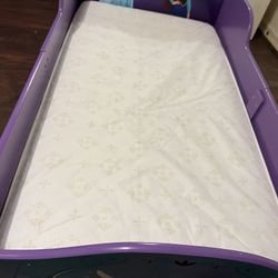 Elsa Toddler Bed  With Mattress 
