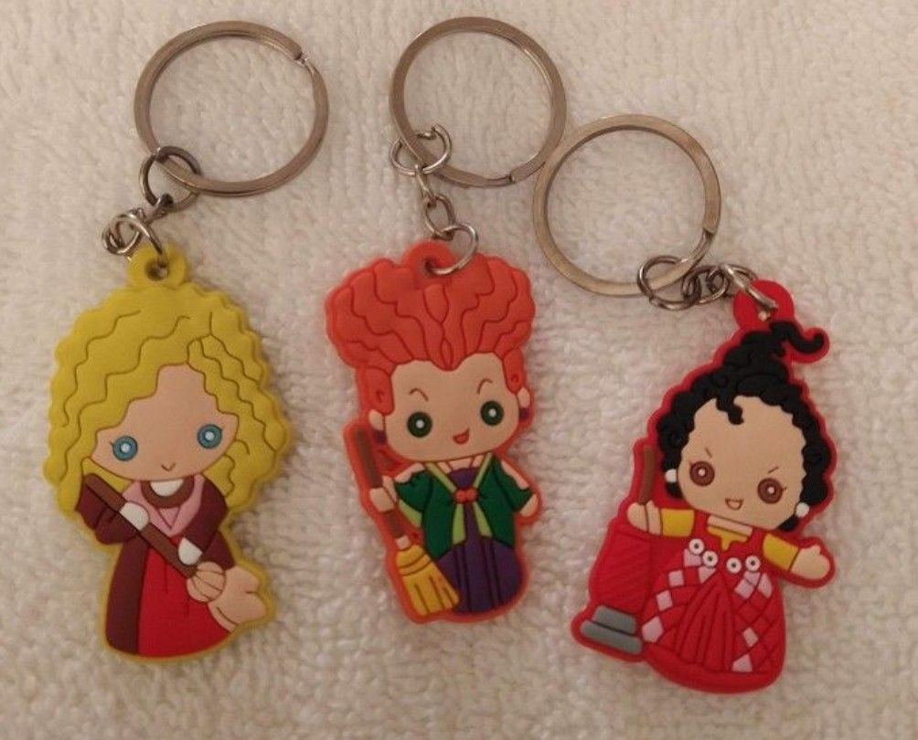 Disney Hocus Pocus Keychain Sets Each. Fontana Pickup.